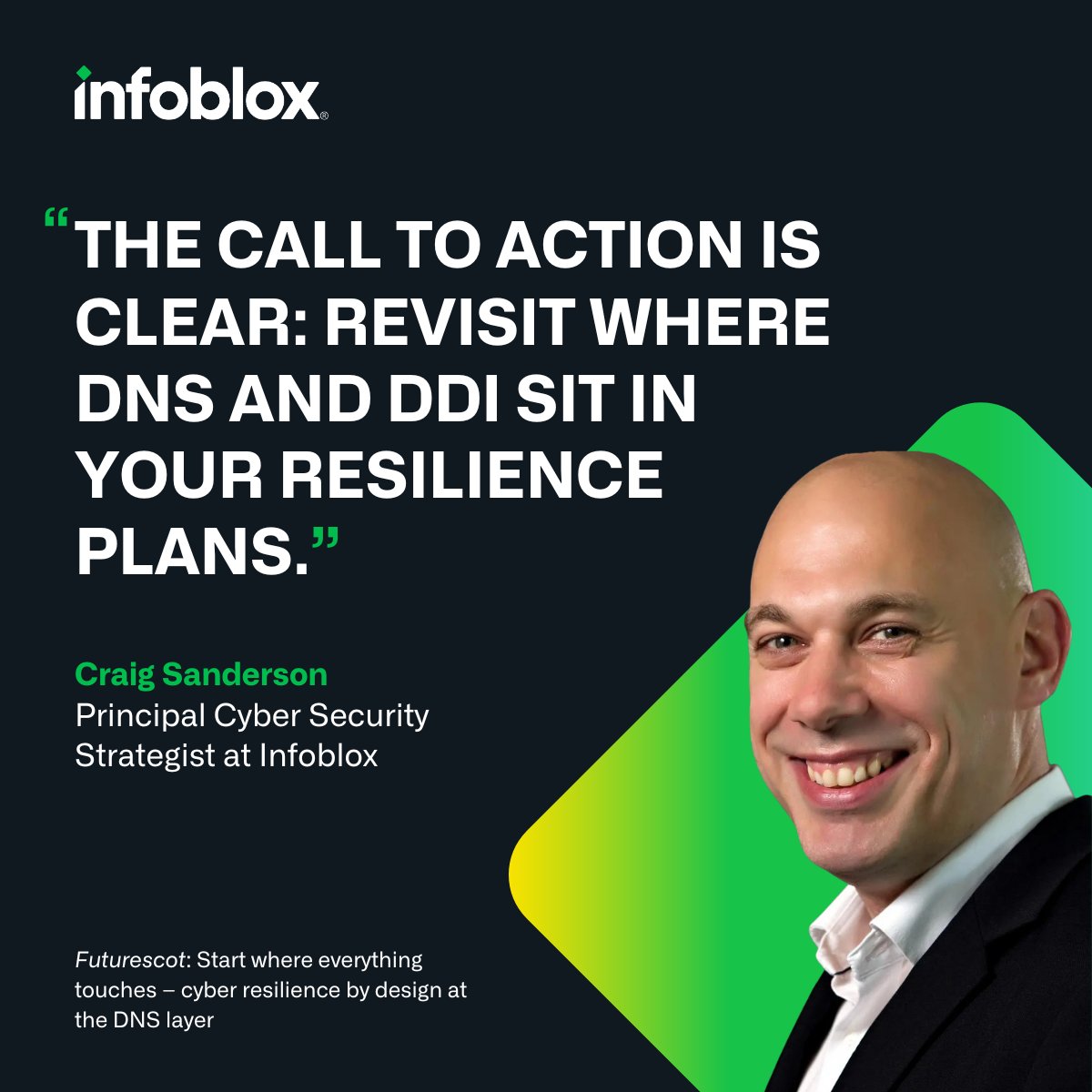 Where should CISOs start when budgets are tight, skills are thinner and the clock’s ticking?

The pragmatic starting point is DNS, DHCP and IP address management—DDI if you like acronyms, according to Craig Sanderson in <a href="/Futurescot_News/">Futurescot</a>: brnw.ch/21wZfrb