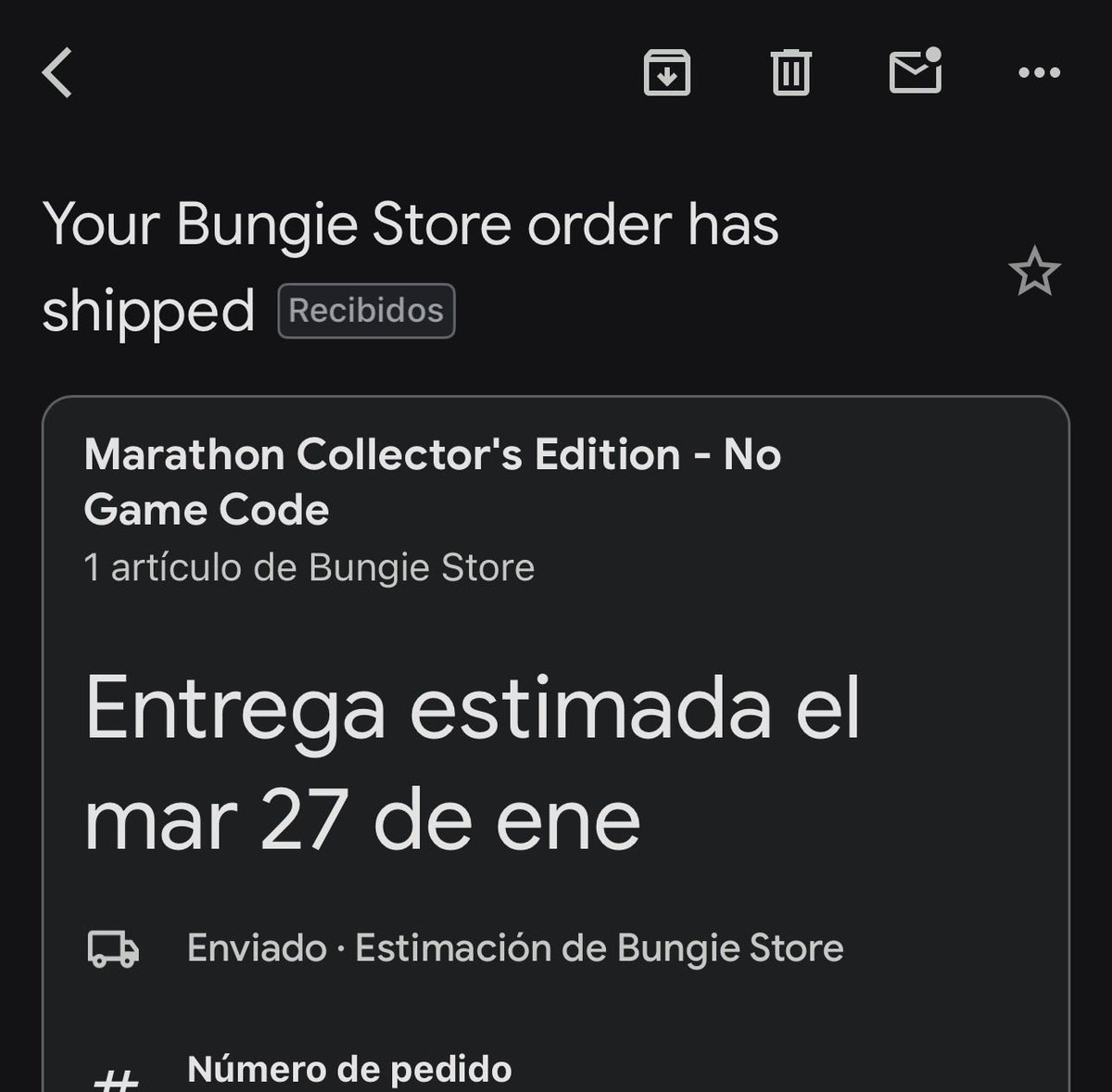 ¿Y este servicio tan rápido? Todo bien <a href="/BungieStore/">Bungie Store</a> ? 

#marathon