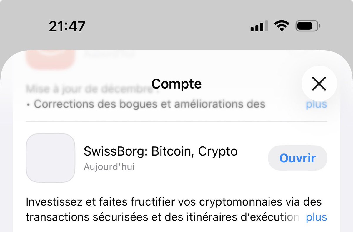ocrteam_ch's tweet image. #borgers app update. Please do it. #swissborg