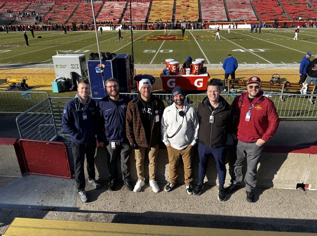 IMMCEMResident's tweet photo. We are sad that the college football season is officially over. Our residents had a blast covering the Iowa State Football games this year. Medical emergencies can happen anywhere, anytime, and our residents always step up to the plate. 

Until next year. Onto basketball! https://t.co/nh6Vlynj7i