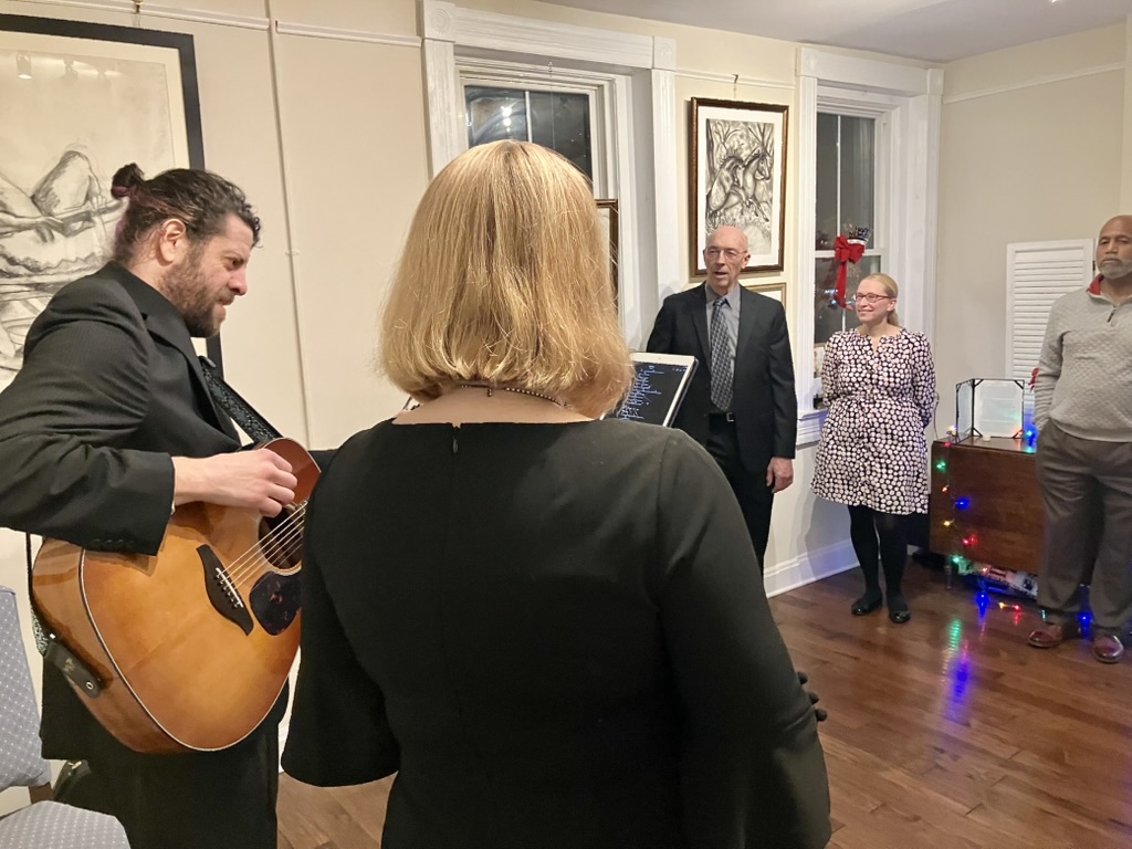 dmvisual's tweet photo. Happy 2026! What fun we had celebrating at #McCallStudioGallery #9thAnnualNewYrGala, 
w/ featured art show D. McCall &amp; local #LIVEMusic L. Howard &amp; E. Leon debut! #DMVISUALEvents #Arts #OTM ART FOR SALE! Next #community Valentines' Gala, 2/14, 6-9 PM! RSVP Facebook or Eventbrite! https://t.co/JvvCWlcYMk