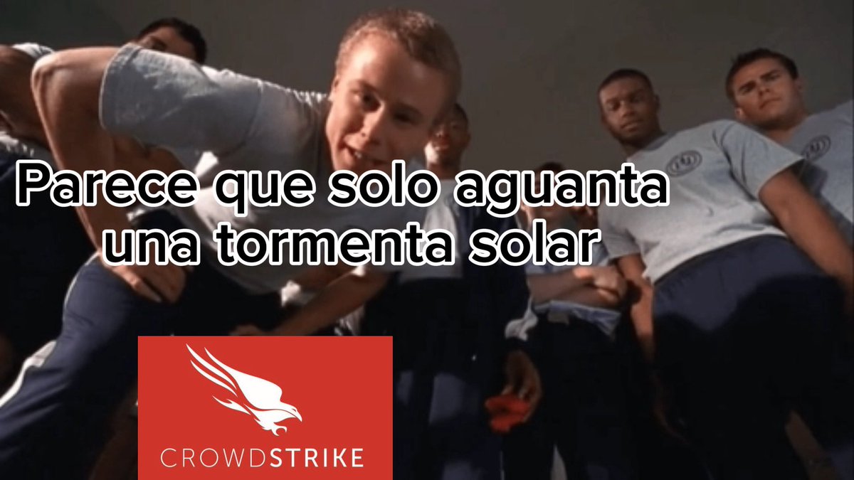 EzeMerPer's tweet photo. #crowdstrike #microsoft https://t.co/OBa5ebmWwS