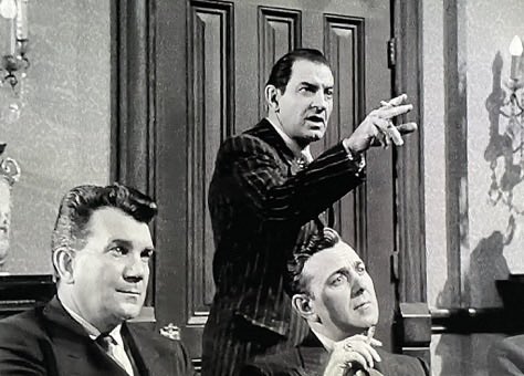 LvClassicFilms's tweet photo. #DOTD: #BruceGordon. He portrayed Frank Nitti in 29 episodes of #TheUntouchables. NYT: "granite-faced, gravel-voiced, looked as though he had been carved from stone, filled with menace, pinstriped, scowling &amp; looming so large he seemed to crowd the borders of the screen." RIP https://t.co/8BMzhcKMfC