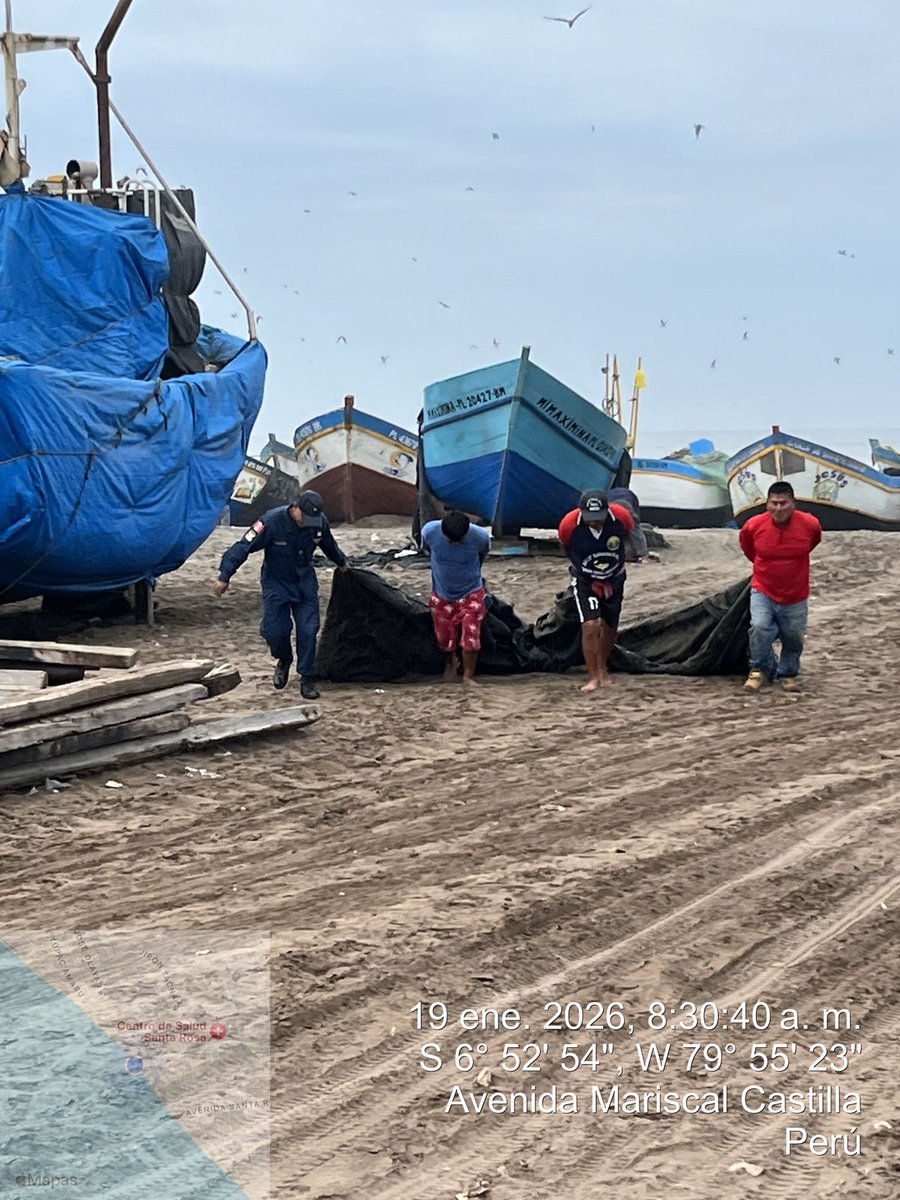 MGP_DICAPI's tweet image. Los días 17 Y 19 de enero del 2026, la Capitanía de Puerto de Pimentel, realizó las campañas de limpieza de playas en la caleta San José y Santa Rosa, provincia de Chiclayo, departamento de Lambayeque.
acortar.link/WQB7MJ