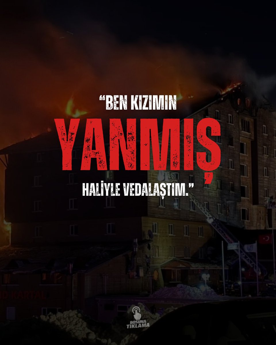 bosunatiklama's tweet photo. 78 kişinin hayatını kaybettiği Kartalkaya'daki otel yangını faciasının üzerinden 1 yıl geçti. https://t.co/2I4KwcdjET