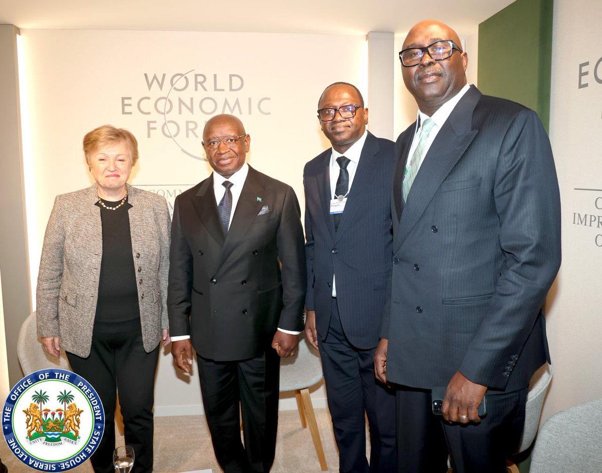 Julius Maada Bio tweet media