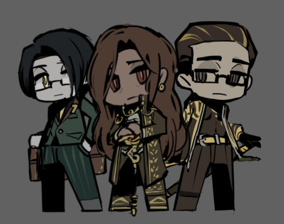 Cholfil1's tweet image. More Distortion detective characters!!!