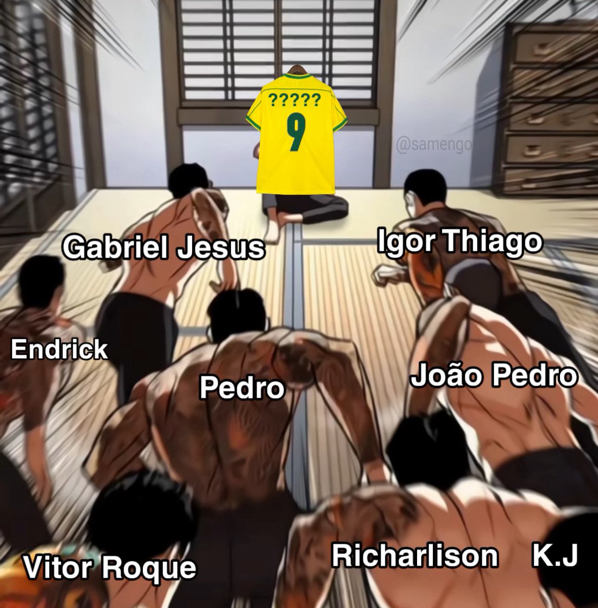 samengo_ofc's tweet image. A disputa aumentou