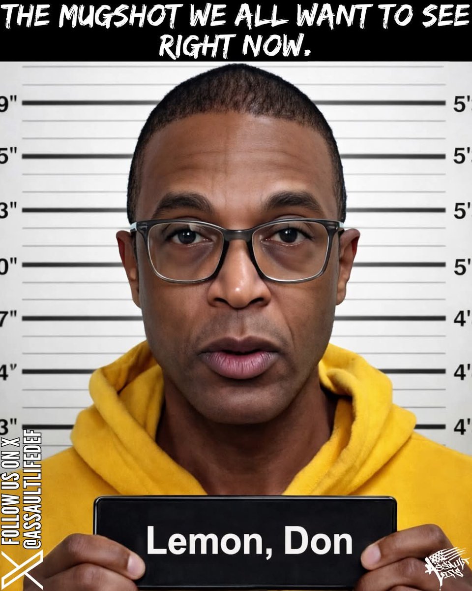 Pam Bondi, we are waiting...impatiently I might add. 

Wouldn't today be a great day to see Don Lemon in handcuffs? 👀