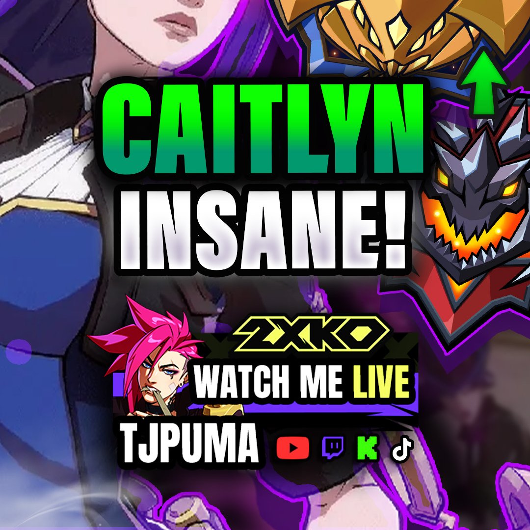 Labbing Cait!! Come through and share the tech: youtube.com/live/SLLTA_MXf…

#2XKO