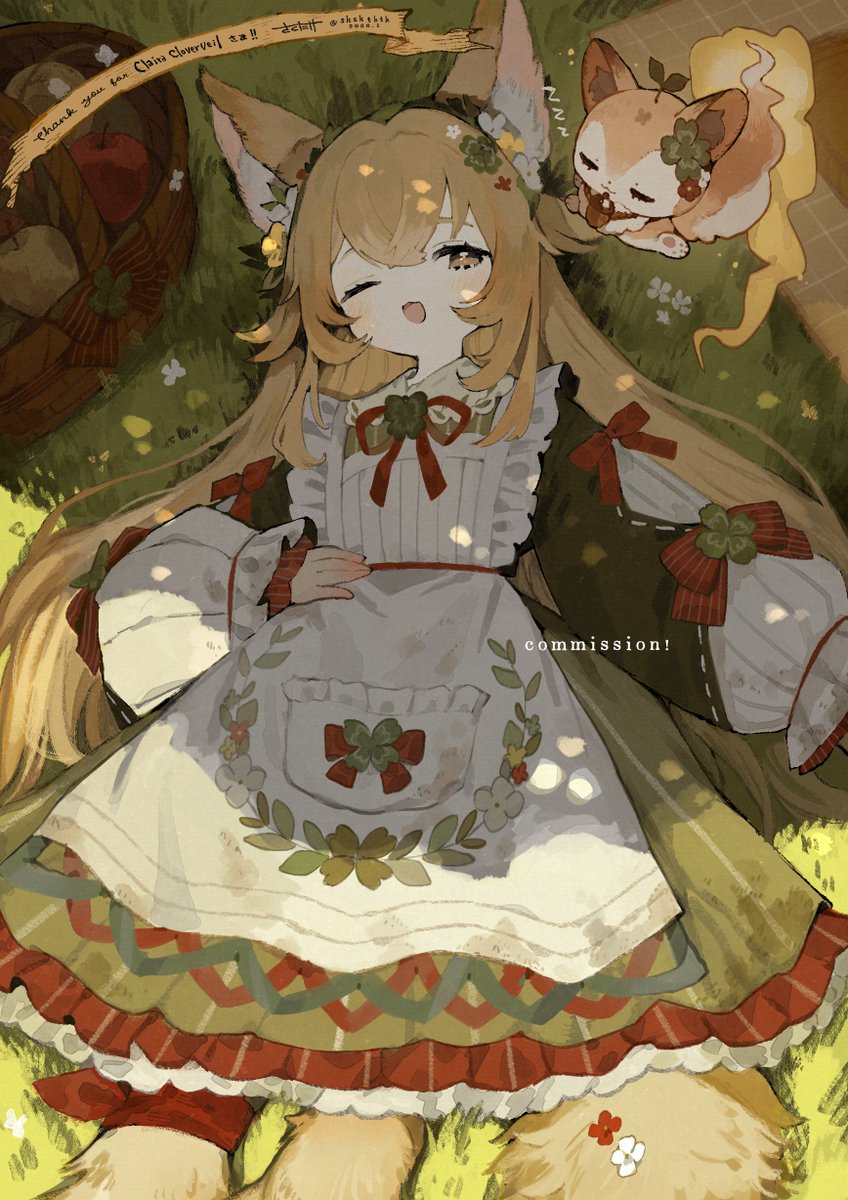 sksktktk's tweet image. 🦊☘skeb!☘🍎