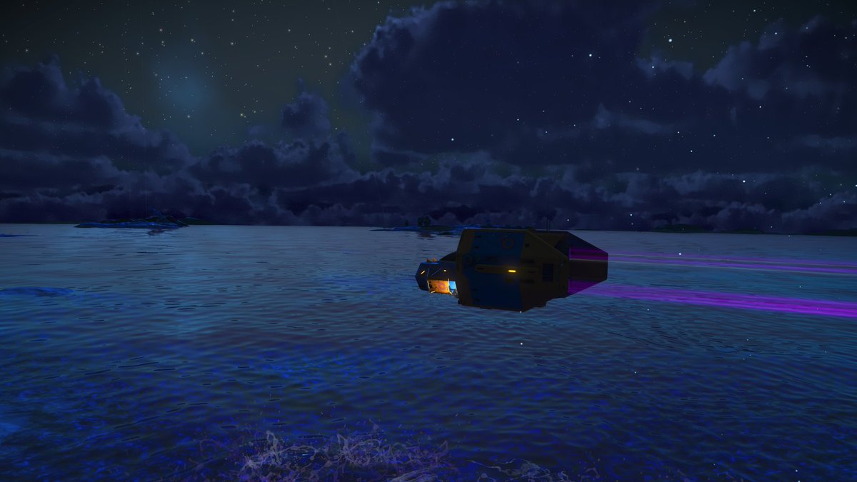 Cool paradise planet lots of purple flora nice weather
#NoMansSky <a href="/NoMansSky/">Sean Murray</a>
<a href="/hellogames/">Hello Games</a> #OurNMSuniverse