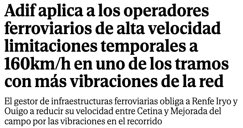 Lo temporal devendrá permanente. La velocidad irá descendiendo poco a poco por toda la red. De tanto en tanto repararán algún tramo y lo venderán como un gran logro.