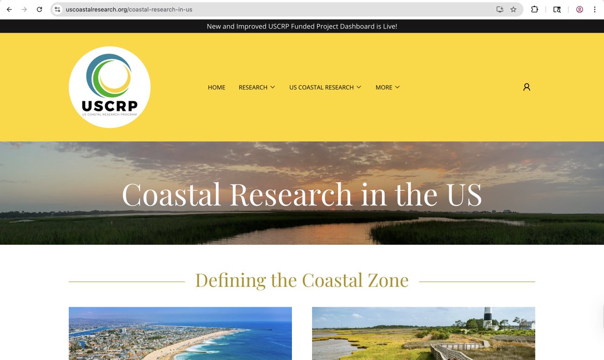 US Coastal Research Program tweet media