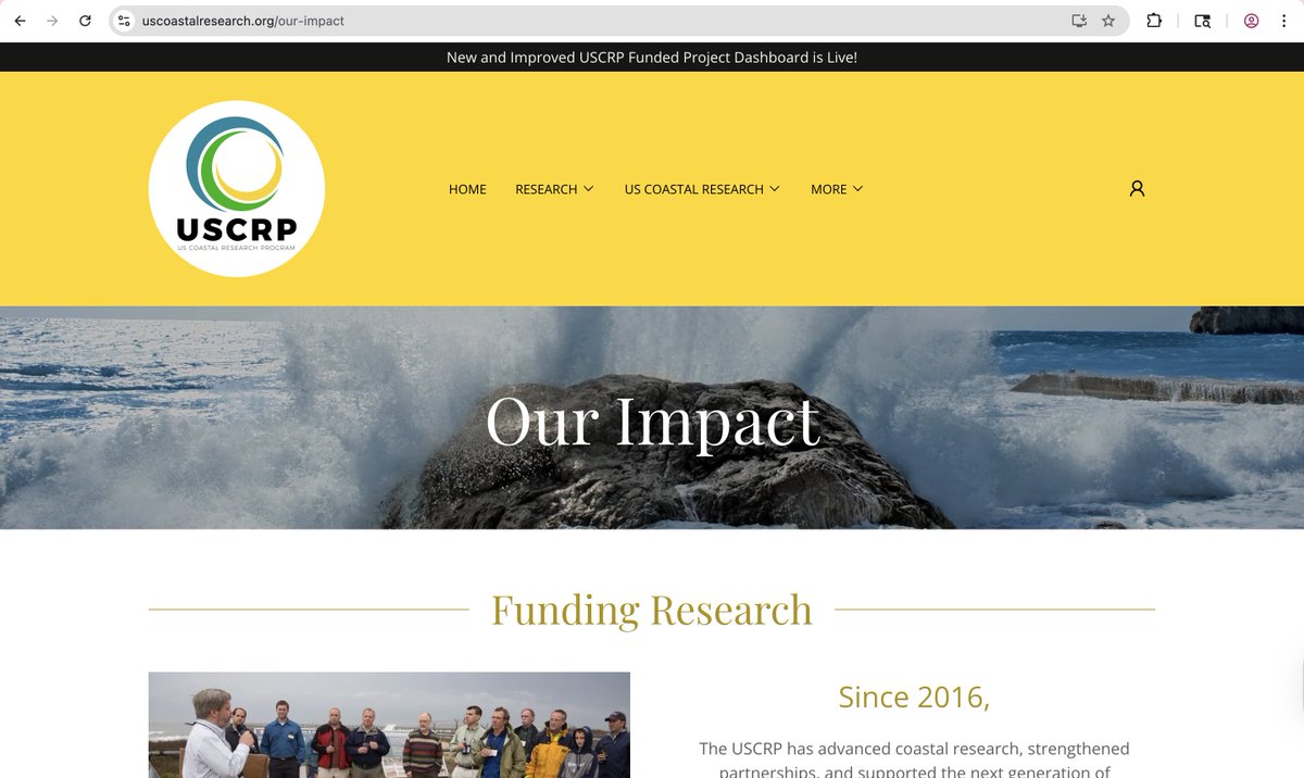 US Coastal Research Program tweet media