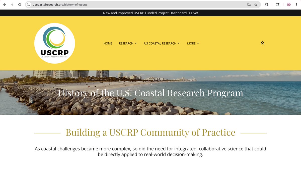 US Coastal Research Program tweet media