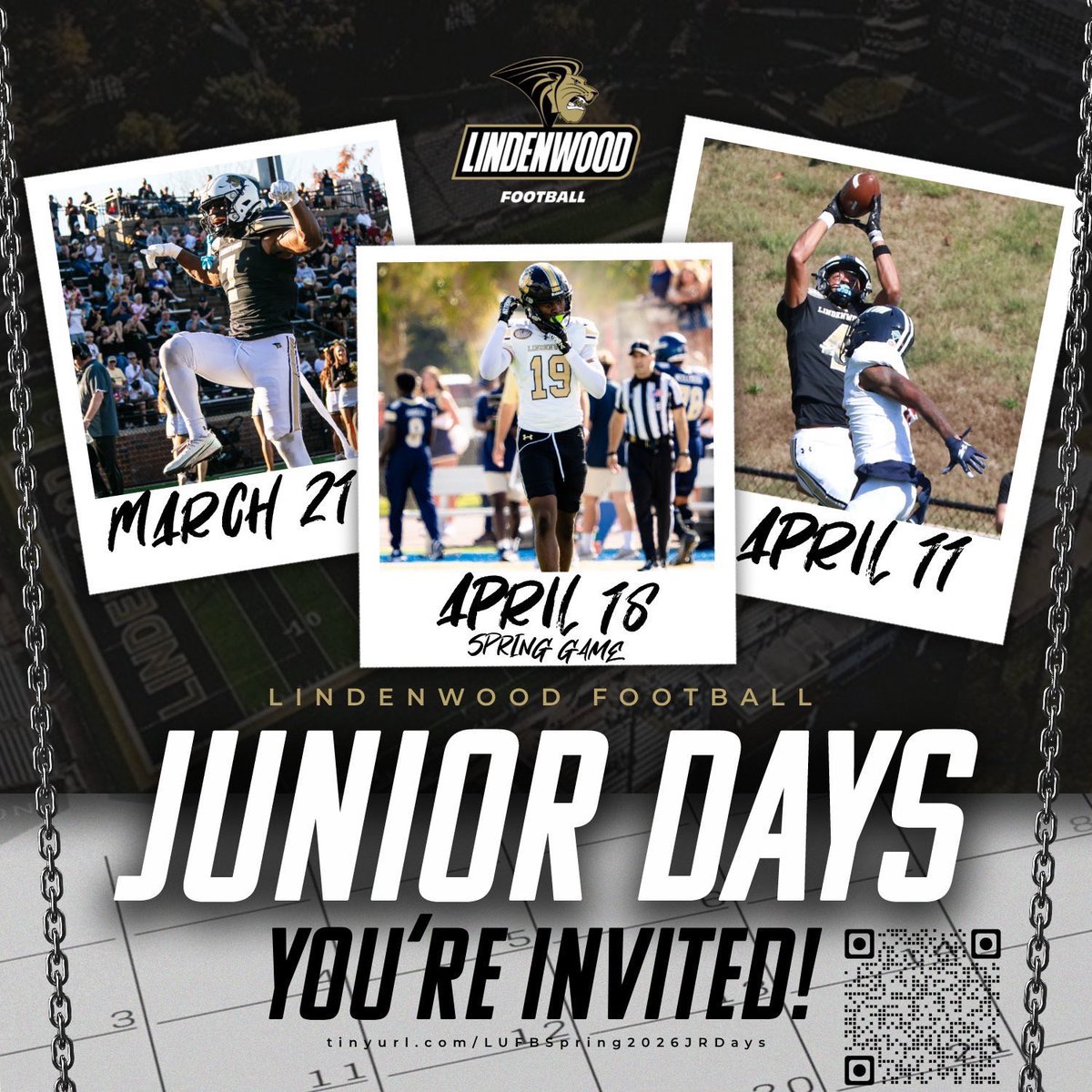 AmariHarris08's tweet photo. Really appreciate @coachgarcia57 @LindenwoodFB for the Junior day invite can’t wait to get down!!!!

@HitterFootball @EDGYTIM @CoachChris_Roll @CoachBigPete @Bryan_Ault @AllenTrieu @PrepRedzoneIL @mikeclarkpreps @GregSmithRivals https://t.co/7xDCUTbPM3