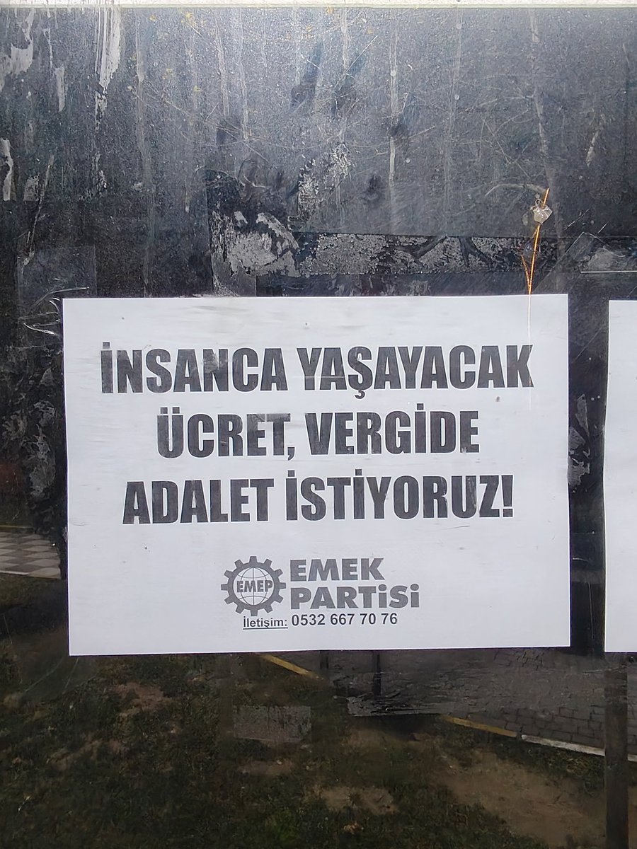 EmepGebze's tweet image. 📌Sözleşme işçilerin onayı alınmadan imzalanmasın!

📌 İnsanca yaşayacak ücret, vergide adalet istiyoruz!

📌 Sözleşme yoksulluk sınırının altında imzalanmasın!

#MESS #Sözleşme #Metal