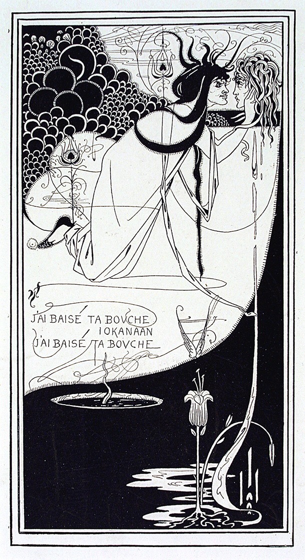 solsoledo's tweet image. Aubrey Vincent Beardsley'in (1872-1898) #OscarWild'ın #Salome'si için yaptığı gravürler ve otoportesi, muhteşem.