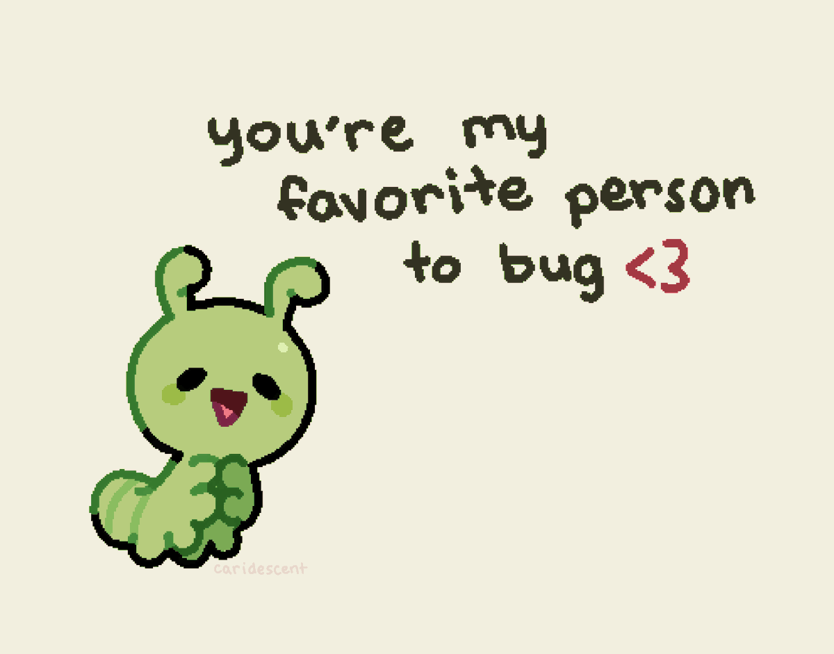 caridescent's tweet image. 🐛