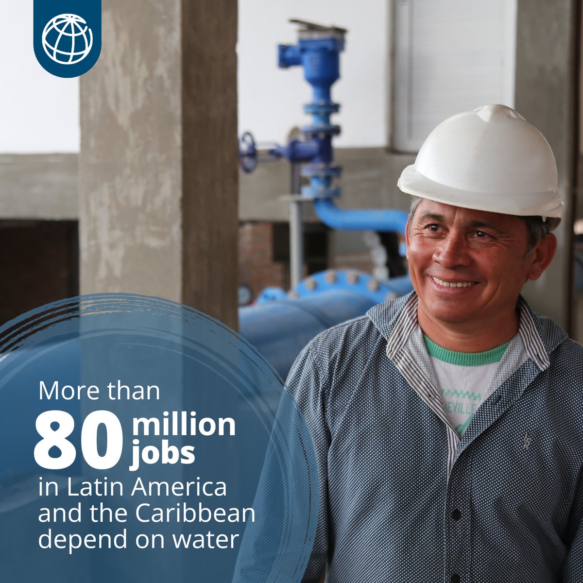 WorldBankWater's tweet image. Water is key to the labor market in Latin America and the Caribbean.  

To protect this essential resource that sustains millions of livelihoods, a coordinated action from the public sector, the private sector, and civil society is needed. wrld.bg/764350XfXUv