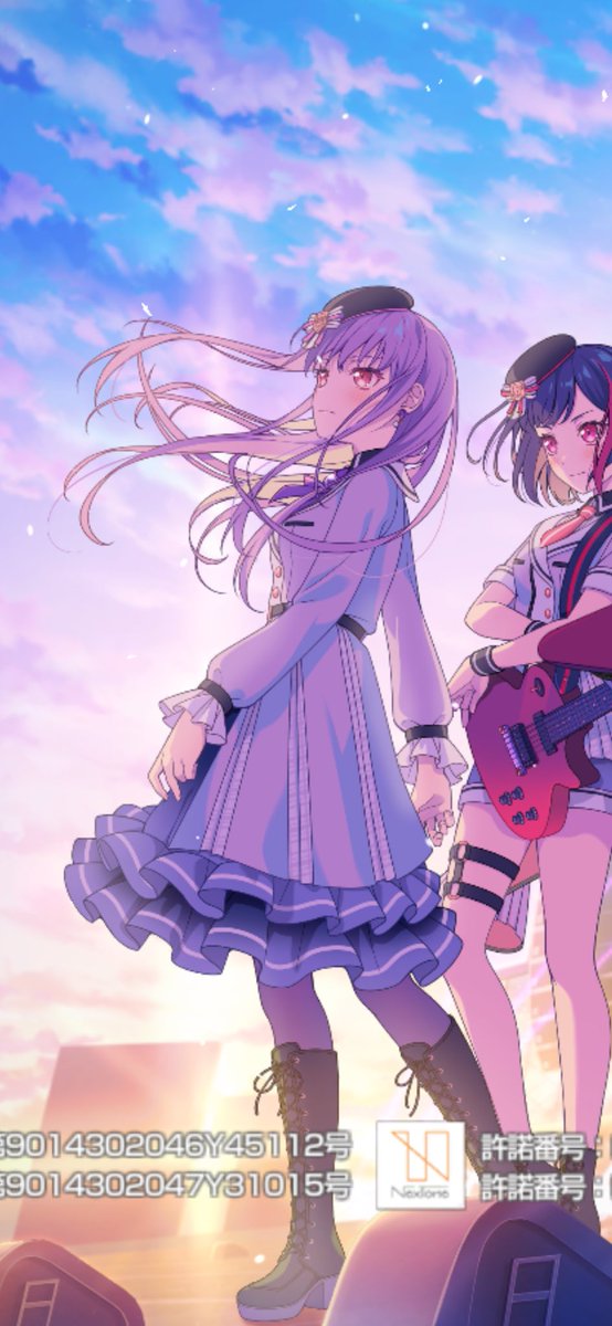 通常時の起動画面の友希那さん良き！(//∇//)