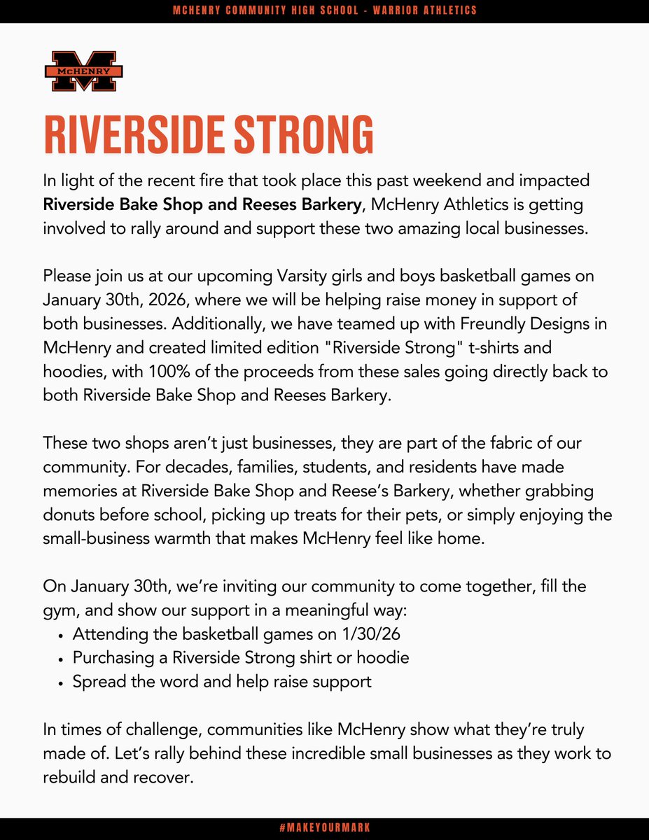 McHenry Athletics tweet media