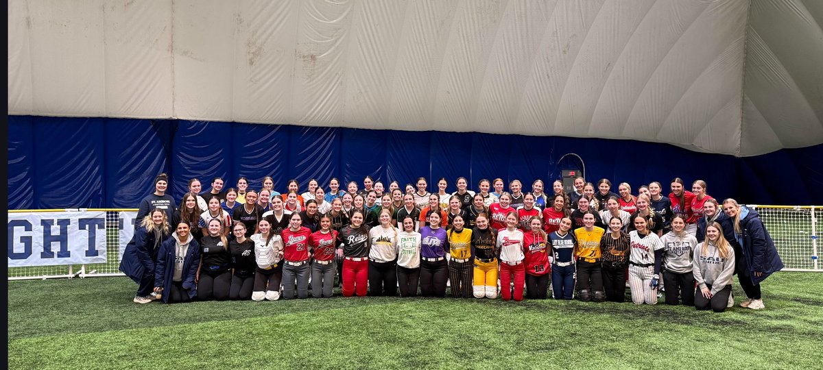 Thanks to all the talented prospects who traveled from 5 different states to attend our St. Ambrose Elite Winter Prospect Camp yesterday in our cozy Ambrose Dome! And thanks to all our awesome Fighting Bees players &amp; coaches who made this another epic SAU Softball event! GO BEES!