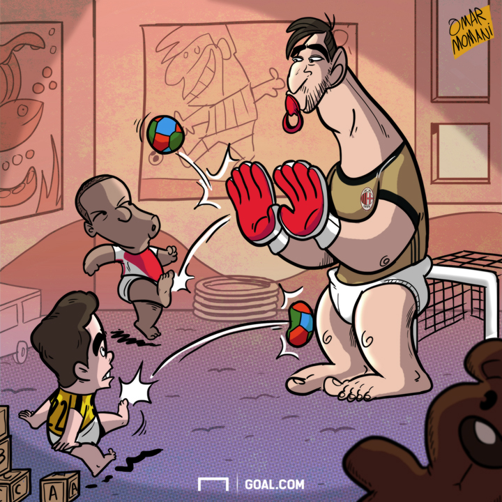 omomani's tweet image. Mbappe and Monaco
Cartoons from the past