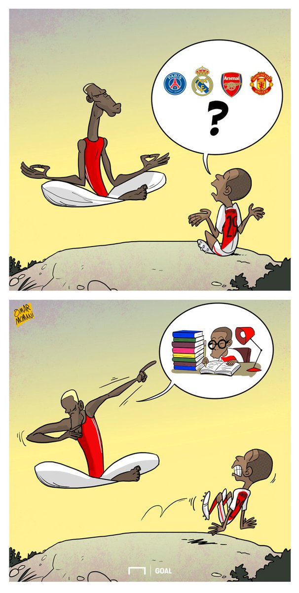 omomani's tweet image. Mbappe and Monaco
Cartoons from the past