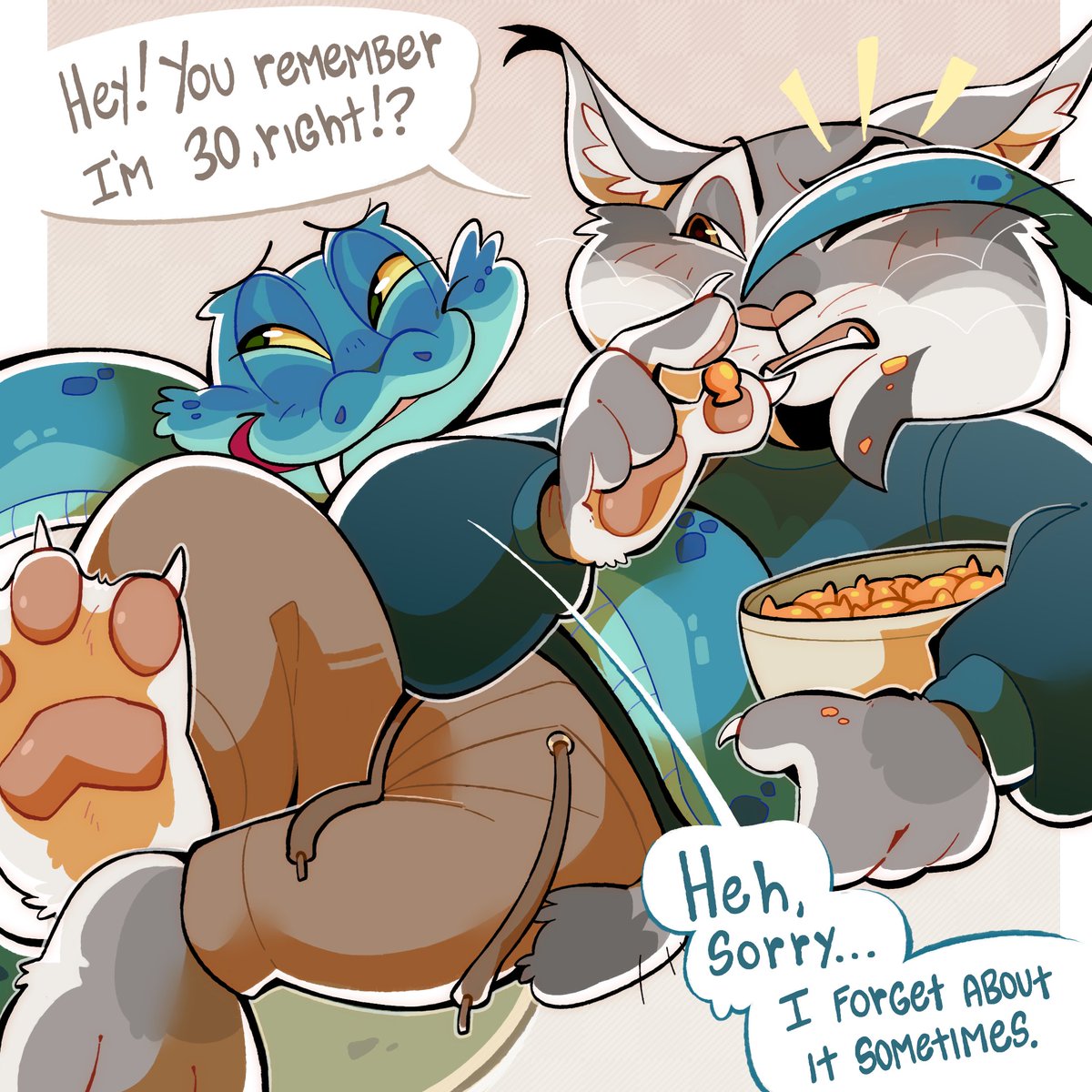 Man-child energy
#Pawbert