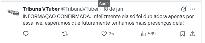 Tribuna VTuber tweet media