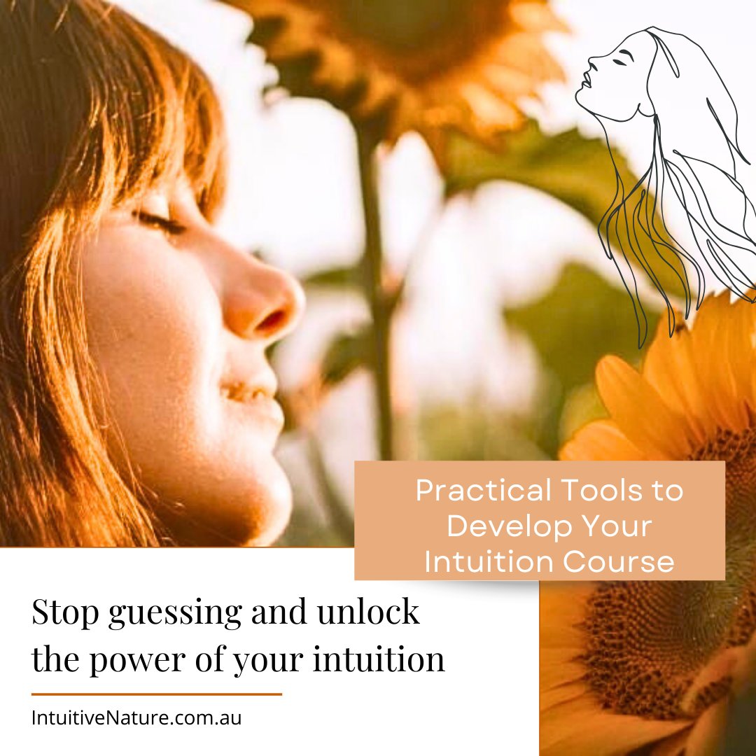 IntuitiveNature's tweet image. Empower yourself! Feeling lost or unsure? Stop guessing and unlock the power of your intuition with our "Practical Tools for Developing Your Intuition" course. Explore over 10 powerful tools like meditation, visualization, crystals, and oracle cards – tinyurl.com/2k3kkenk[...]