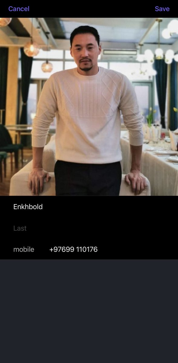 Эрт унтчиж <a href="/KhNyambaatar/">Х.Нямбаатар</a> <a href="/Zandanshatar/">Zandanshatar G</a> <a href="/Enkhbayar_bat/">Баттөмөрийн ЭНХБАЯР</a> <a href="/mglpolice/">Цагдаагийн ерөнхий газар</a> анхаараарай‼️‼️‼️

Сэрээд харсан  энэ нэг нөхрөөс мессеж ирж гэнэ. Хэдэн сарын өмнө надруу ярьсан санагдаж байна (шантаажлаагүйд баярлалаа ч билүү...гайхмаар)

Харин чиний бичсэн мессэжинд Orgil Otgontugs өчигдөр