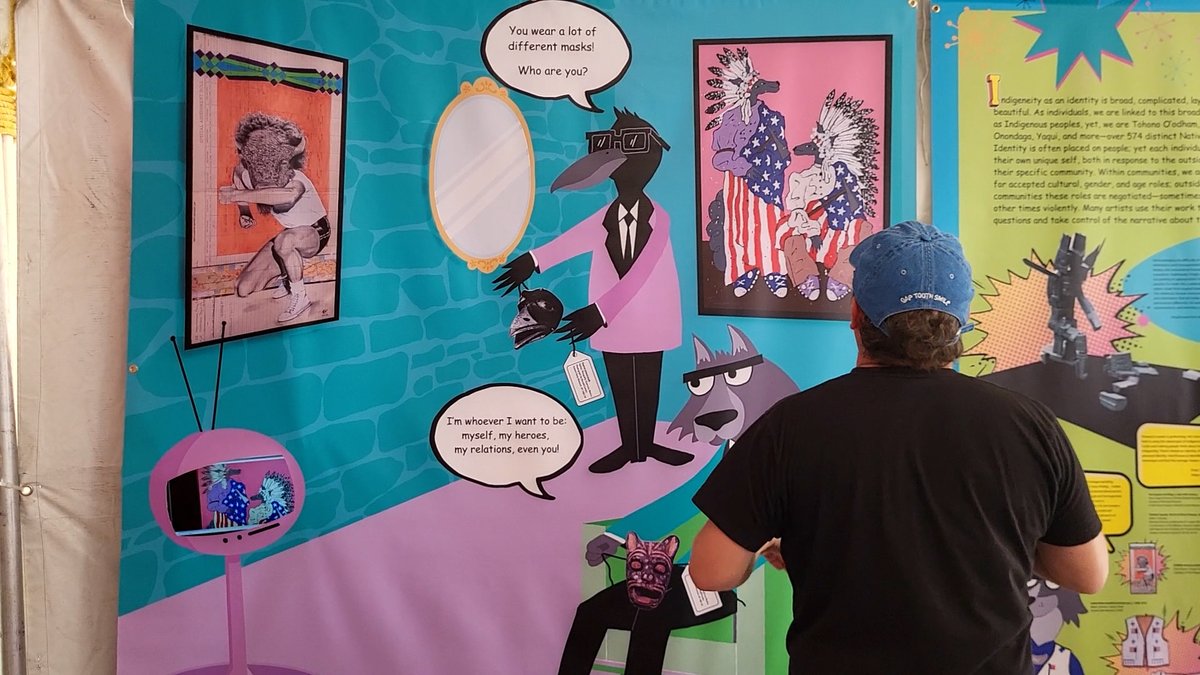 Our newest exhibit will be popping up at the Tohono O'odham Nation Rodeo &amp; Fair in Sells on February 7 and 8.

Then, catch us at the Tucson Festival of Books on March 14 and 15, with special guest, artist Tom Farris (Otoe-Missouria/Cherokee).

More locations posted soon!