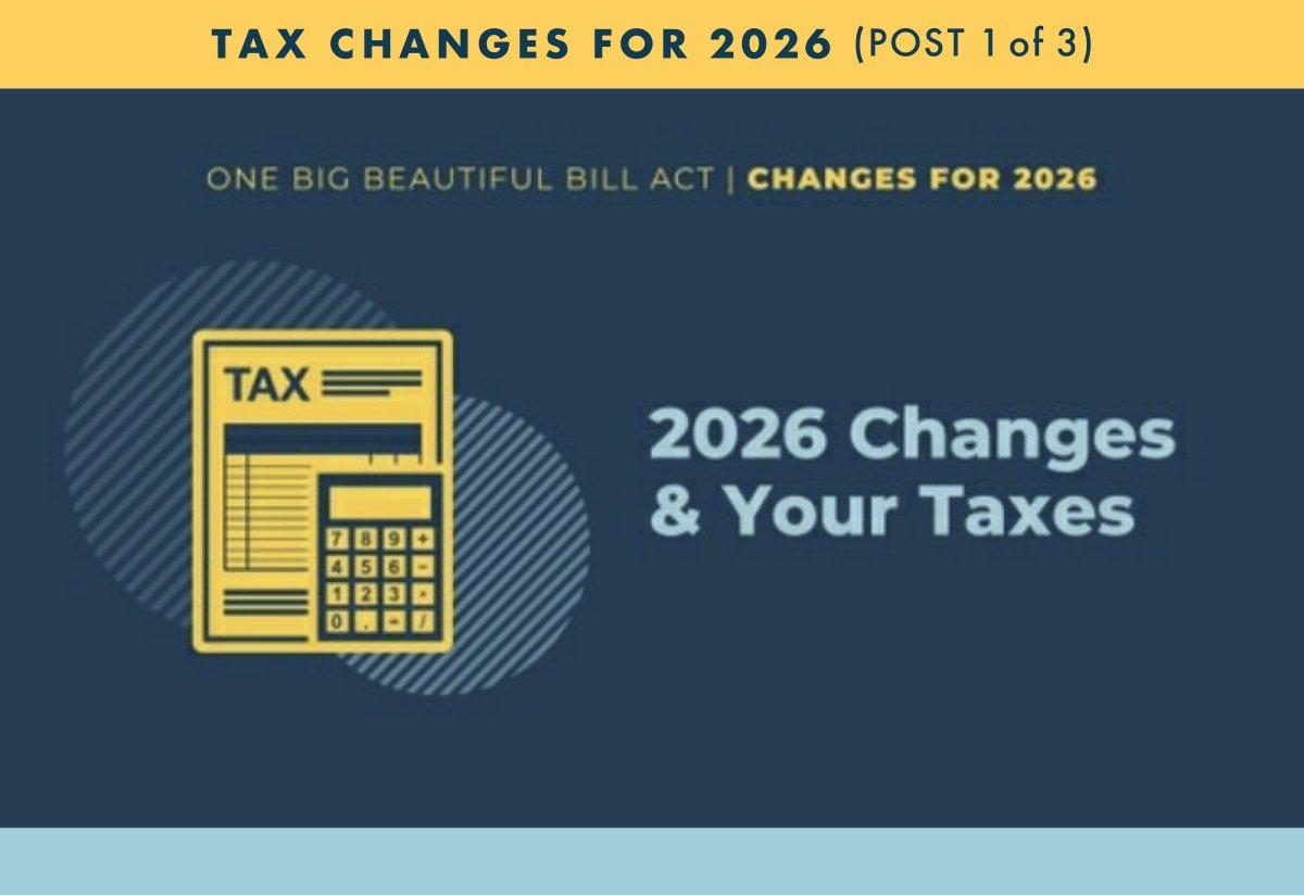 AFP_info's tweet photo. Important changes for 2026: The One Big Beautiful Bill Act makes updates to standard deductions.

New Standard Deduction Amounts:
o  Married Filing Jointly — $32,200
o  Head of Household — $24,150
o  Single or Married Filing Separately — $16,100 https://t.co/AGV3RuJUy8