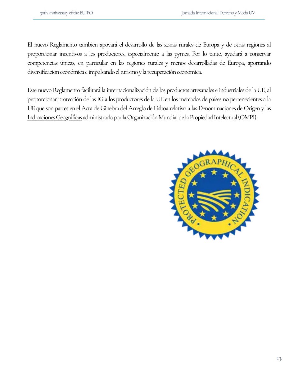 DerechoyModaUV's tweet photo. Compartimos una entrevista realizada a la #EUIPO, la Oficina de IP más innovadora del mundo.

Por Guillermo Palao y Araceli Casamayor De Blas, Dirección Académica de la @DerechoyModaUV https://t.co/mTW4wmRAXD