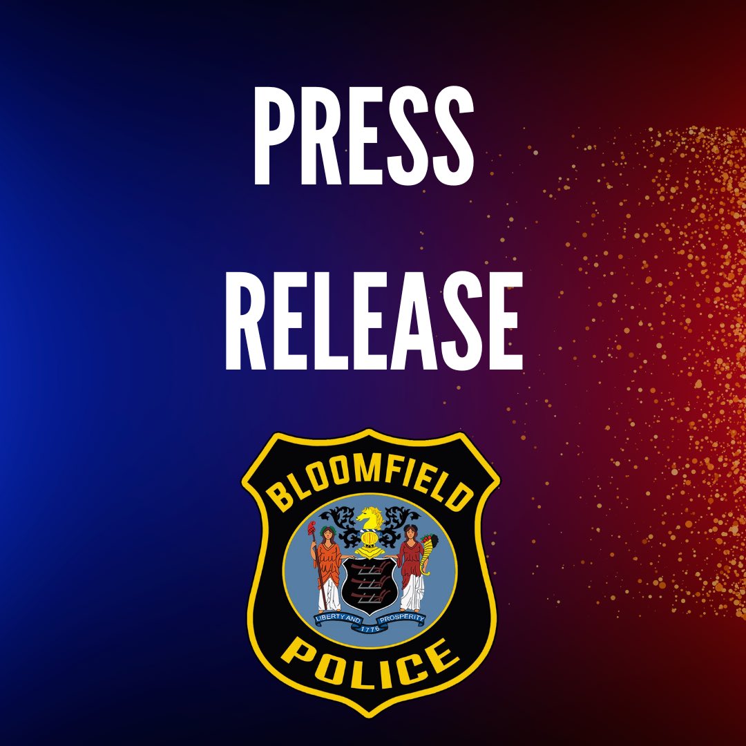 Bloomfield Police Department tweet media