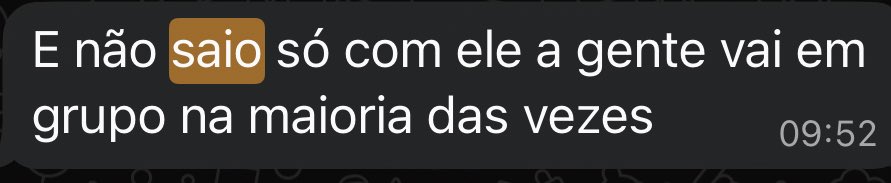 XAislan's tweet photo. A maioria das vezes “a gente” vai grupo a “maioria” das vezes https://t.co/74RNWNIRkZ