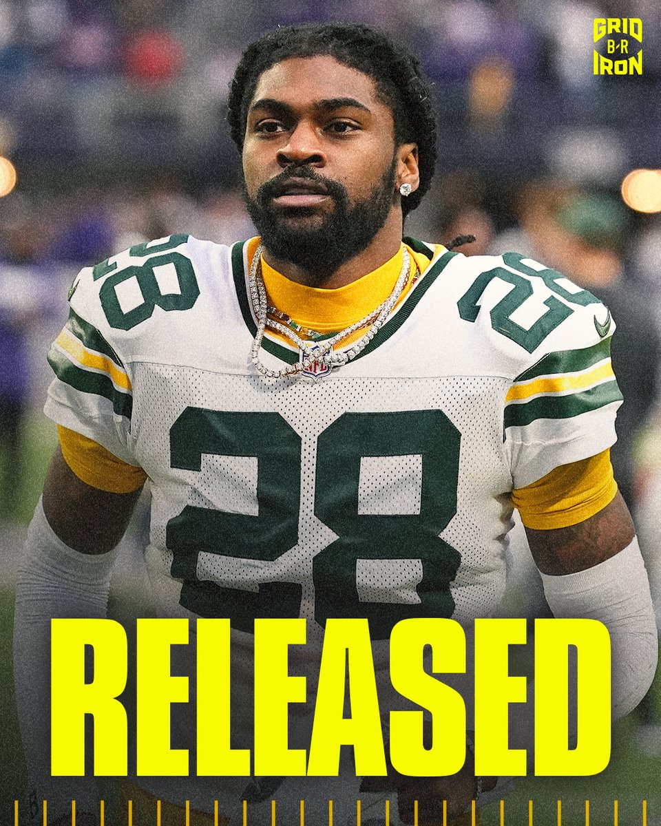 brgridiron's tweet image. Packers have released CB Trevon Diggs
