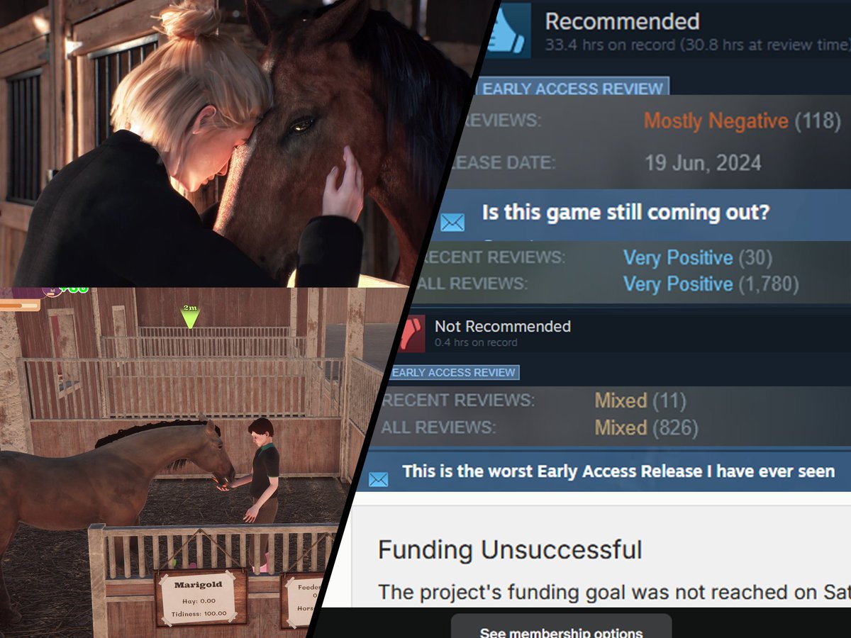 NEW ARTICLE: Scams, Asset Flips, and Naive Amateurs: The Horse Girl's Guide to Recognizing which Games are Worth Supporting

themanequest.com/blog/2026/1/20…