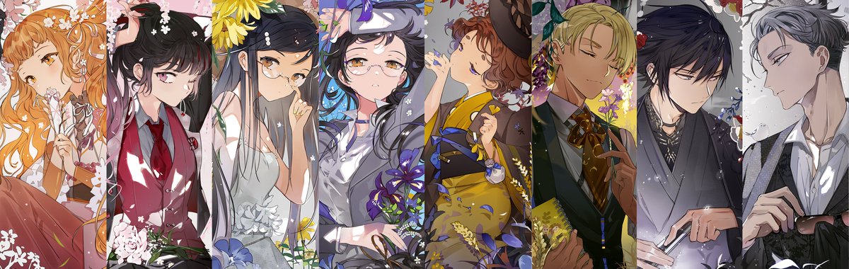 やっと同じ並びでこの絵を出せる日が来ました🌸✨
アニメ続報どうぞお楽しみに～～
#春夏秋冬代行者