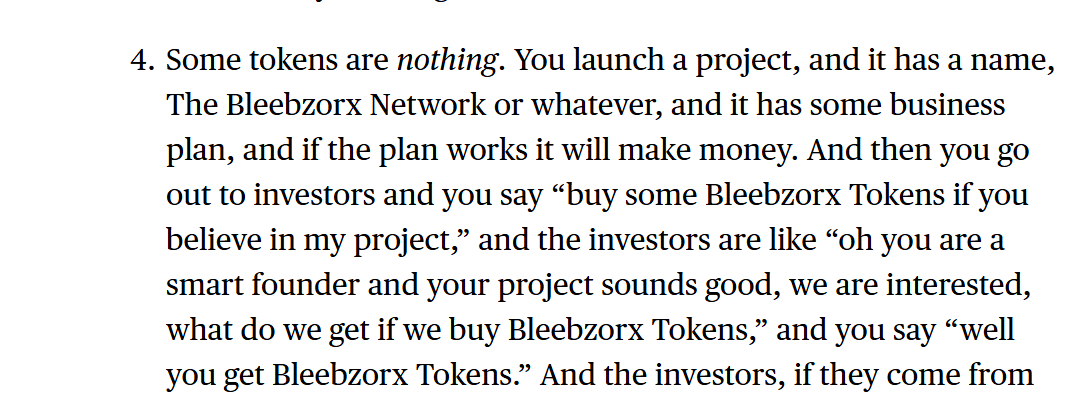<a href="/matt_levine/">Matt Levine</a> <a href="/matt_levine/">Matt Levine</a> there is a $BLEEBZORX token for you made on bags