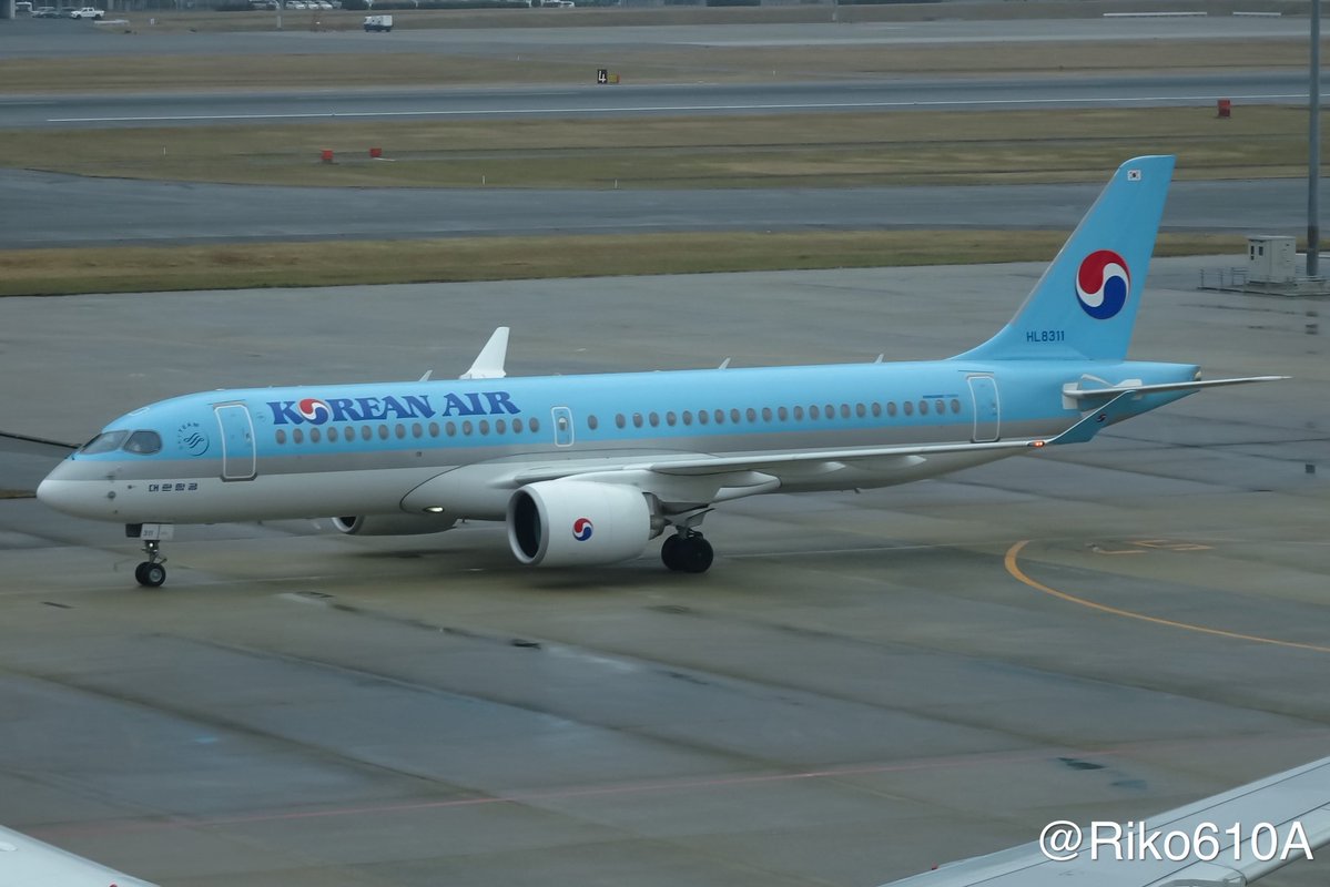 Blue751A's tweet image. #大寒だから大韓航空の写真載せよう