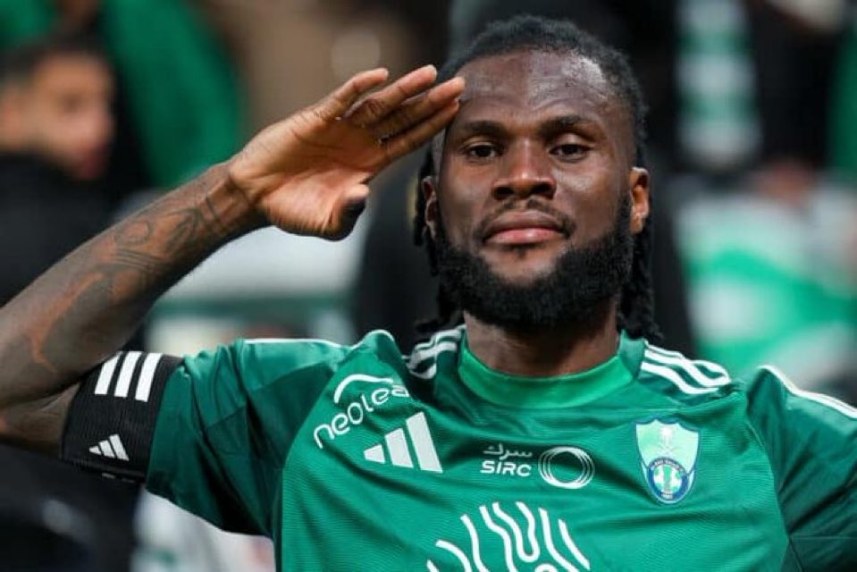 The_AJC_'s tweet image. ‼️ Juventus have opened talks to try to sign Frank Kessie as a free agent from July. Negotiations started for 3-years contract, even if Al Ahli would like to keep him and are ready to offer a contract extension until 2028 (@NicoSchira )