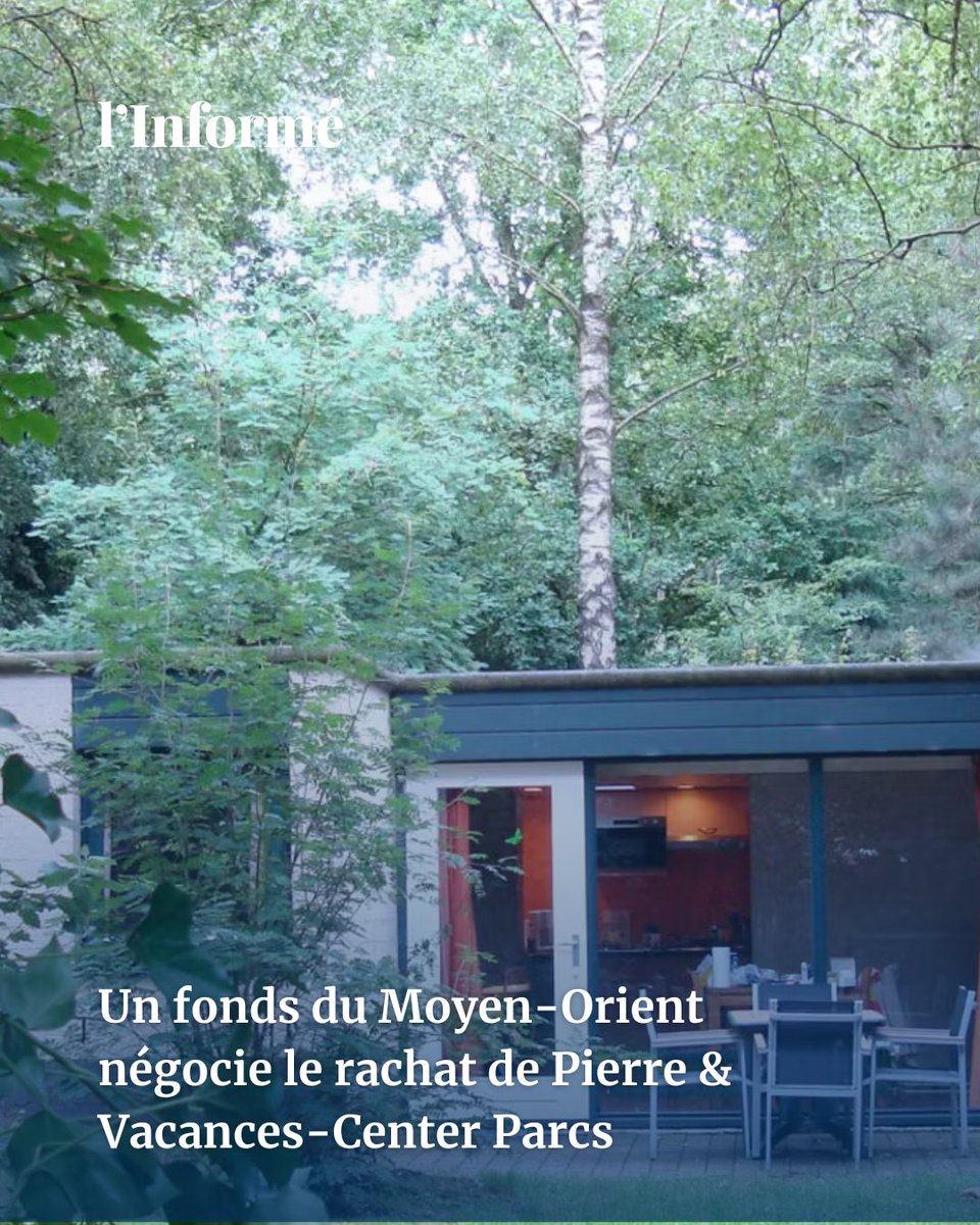 💰 Un fonds du Moyen-Orient négocie le rachat de Pierre &amp; Vacances-Center Parcs, dévoilent @xav_demarle &amp; @aroun_benhaddou

Le groupe a renoué avec les bénéfices. Mais son processus de cession n’a pas attiré les foules.

▶️ l.linforme.com/2p8j76cv