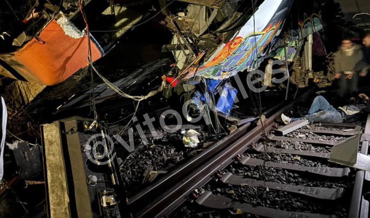 NOW - Barcelona passenger train derails a day after deadly crash in southern Spain, at least 20 injured.