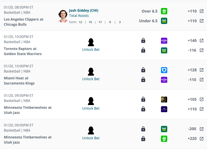 Pickwatch's tweet image. 🏈 There's no NFL until Sunday, but there are dozens of #Arbitrage opportunities in the #NBA🏀 and #NHL🏒

With a FREE 14-Day BetSmart Trial, you can see 30+ arbitrage bets for risk-free profit, with many more coming 💰

Here's today's Arbitrage Watch: pickwatch.com/post/betsmart-…