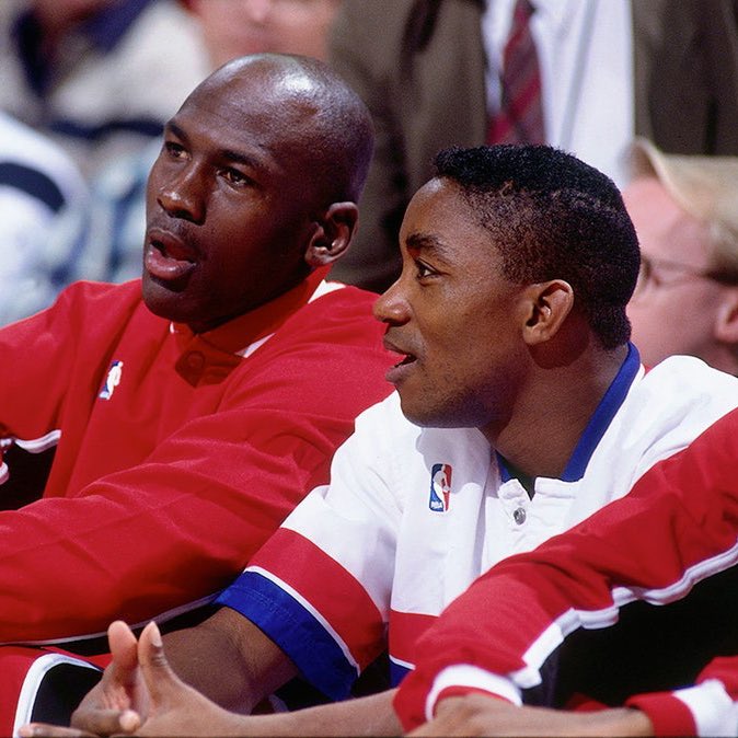 LegionHoops's tweet image. Isiah Thomas reportedly begged the Eastern All-Stars to give up one of their starting spots so Michael Jordan could start in his final All-Star game in 2003, per Marc J. Spears

Vince Carter ended up giving up his spot.