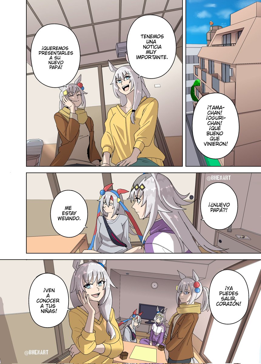 Oguri y Tamamo reciben una sorpresa inesperada...😱🤯 (1/?) #Umamusume #OguriCap #TamamoCross #fanart